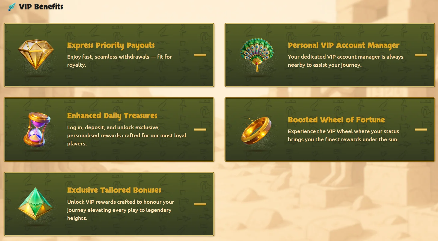 BetCleo Casino VIP benefits and loyalty rewards